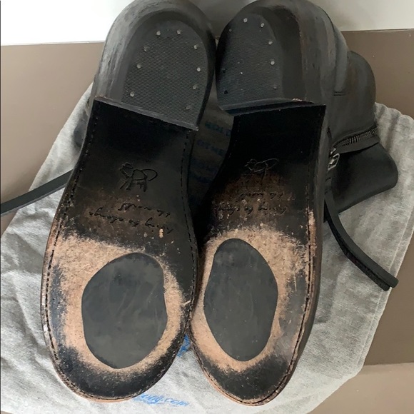 Leather Biker Ankle Boots - Picture 2 of 3